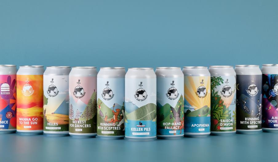 Selection of beers