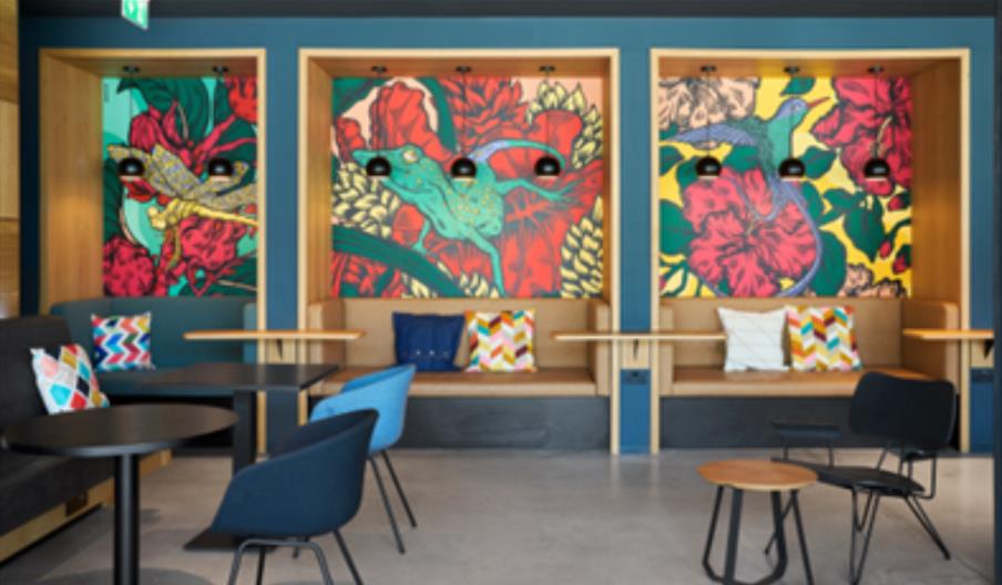 Artwork in room
