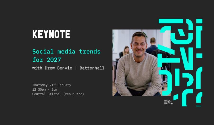 Social media trends for 2027: a keynote with Drew Benvie