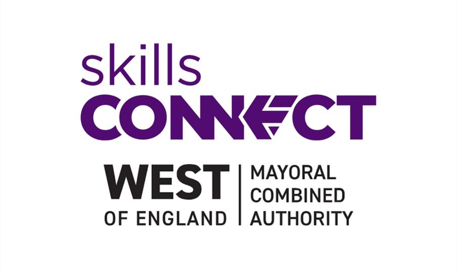 Logos for "Skills Connect" and "West of England Mayoral Combined Authority".