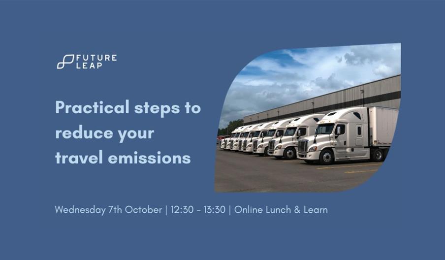 Practical steps to reduce your travel emissions