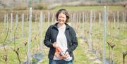 Lady in Vineyard