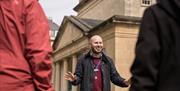 Galahad Tours Matt hosting Central Bath