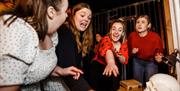 Group at House of Frankenstein Escape Room