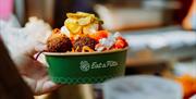 Falafel and salad box