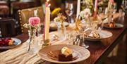 Ritorno Lounge - table set up dessert shot