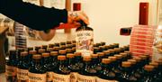 Bottles of gin at the Spirit of Bristol distillery