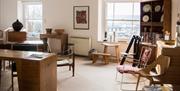 Room of items at the Stradling Collection