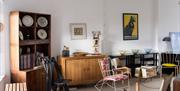 Room of items at the Stradling Collection