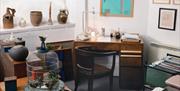 Room of items at the Stradling Collection