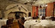 Thornbury Castle - Gala Dinner set up